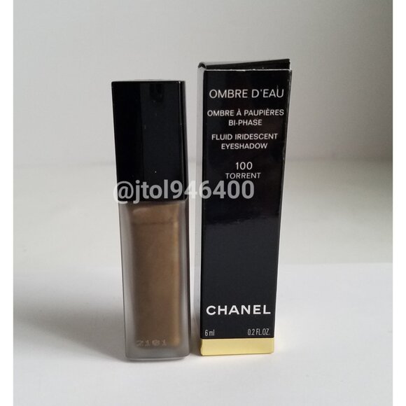Chanel Ombré D’eau Fluid Iridescent Eyeshadow #100 Torrent - Picture 1 of 5